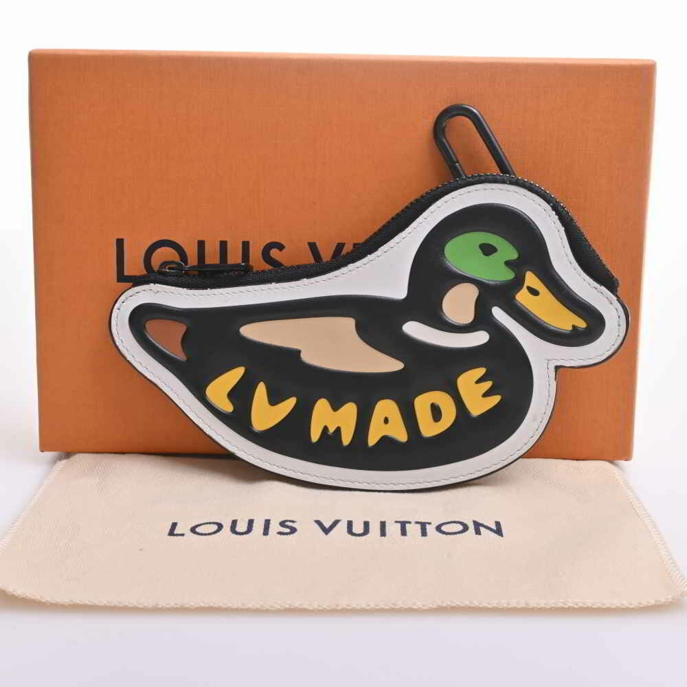 Louis Vuitton LOUIS VUITTON Duck Coin Card Holder Multicolor