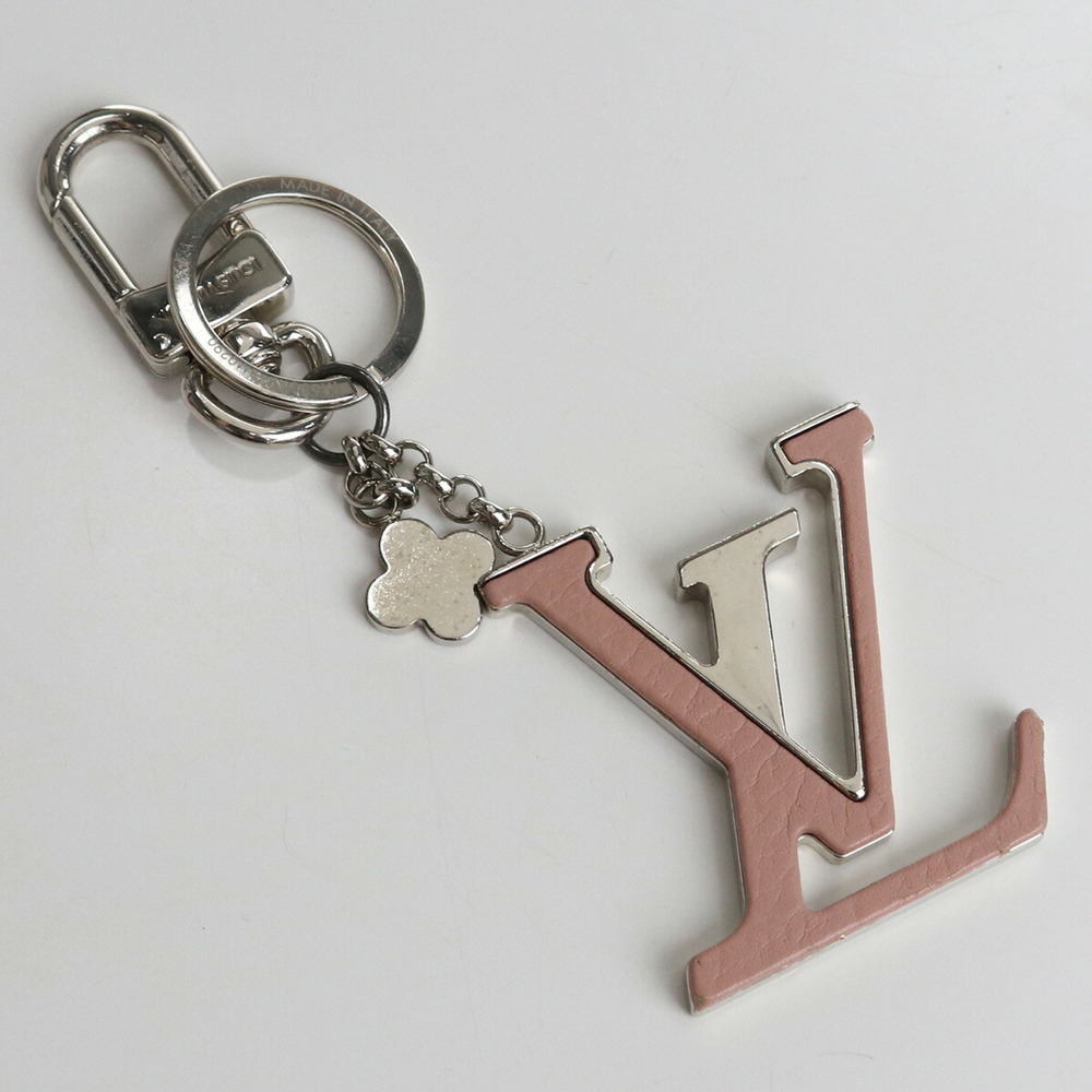 Authentic Louis Vuitton Gold Stainless Steel LV Initials Key