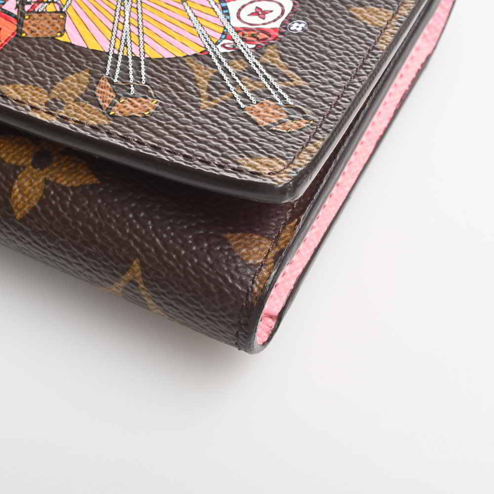 LOUIS VUITTON Victorine Animation Monogram Wallet Multicolor