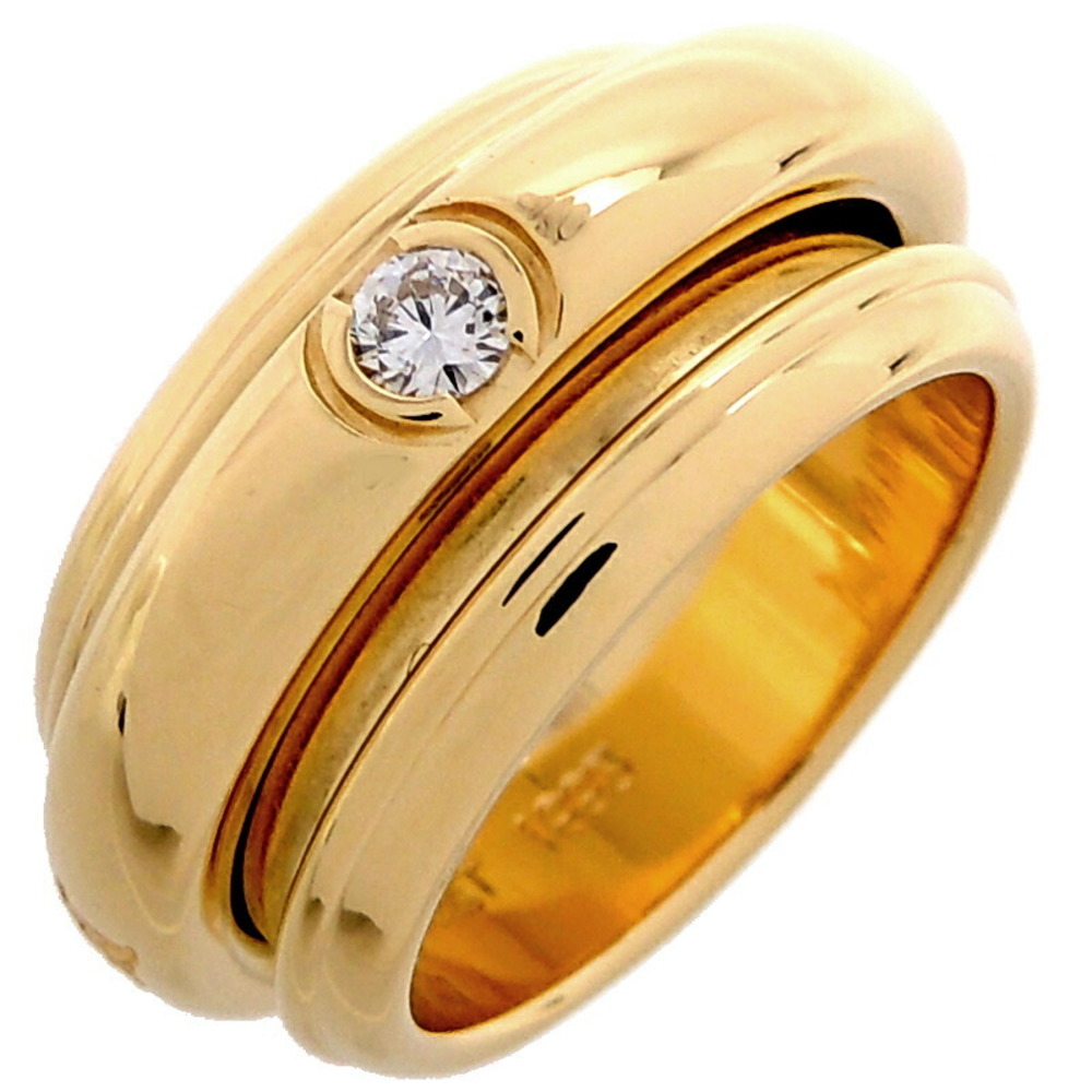 Piaget 55 Possession Diamond Women s and Men s Ring 750 Yellow