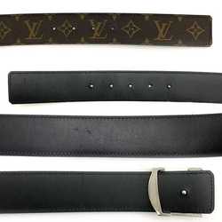Louis Vuitton Vintage Black Epi Belt Silver Metal Buckle Size 110/44 Cloth  ref.966721 - Joli Closet