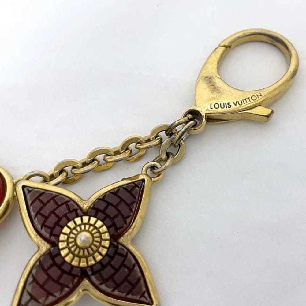 LOUIS VUITTON LOUIS VUITTON Bijou Sac Mosaic Key chain ring M66258 GP Red  Used Women LV M66258