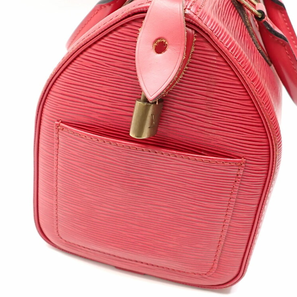 Louis Vuitton Handbag Epi Speedy 25 Ladies M43017 Castilian Red Boston