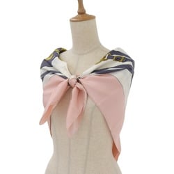 Hermes HERMES Carre 90 BRIDES de GALA scarf muffler silk pink multicolor