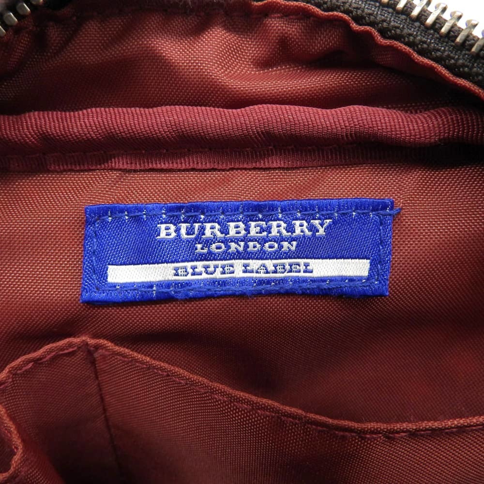 Burberry London blue label BURBERRY LONDON BLUE LABEL check pattern shoulder bag ZAE73 300 70