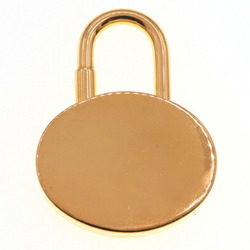 Hermes Cadena 2003 Limited Mediterranean Gold Metal Key Padlock Kadena Bag Charm HERMES