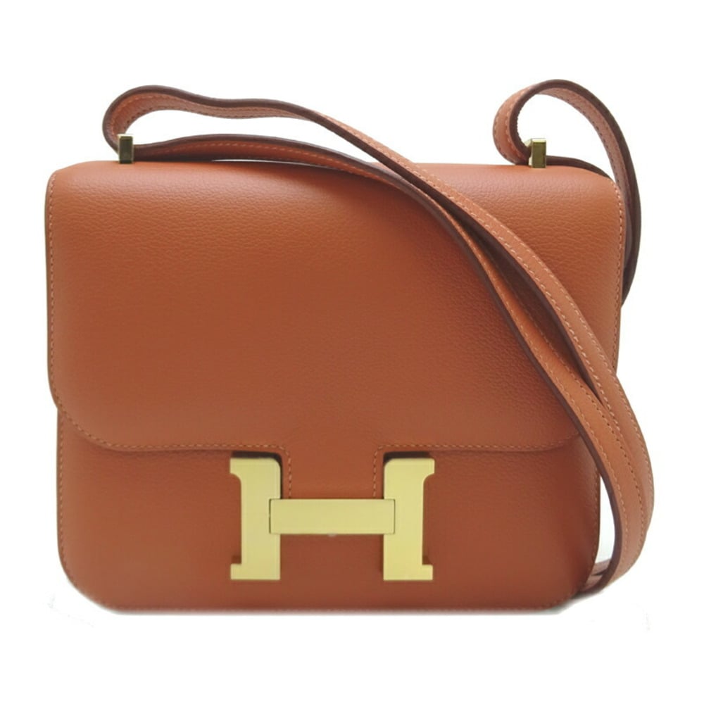 Hermes Constance Womens Shoulder Bags, Brown