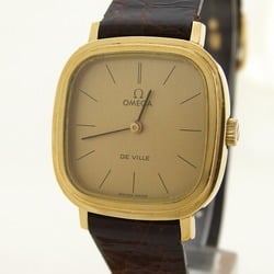 Omega Deville square case watch wristwatch hand winding