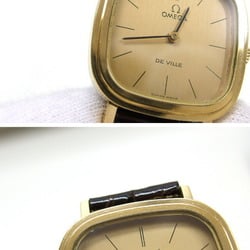 Omega Deville square case watch wristwatch hand winding