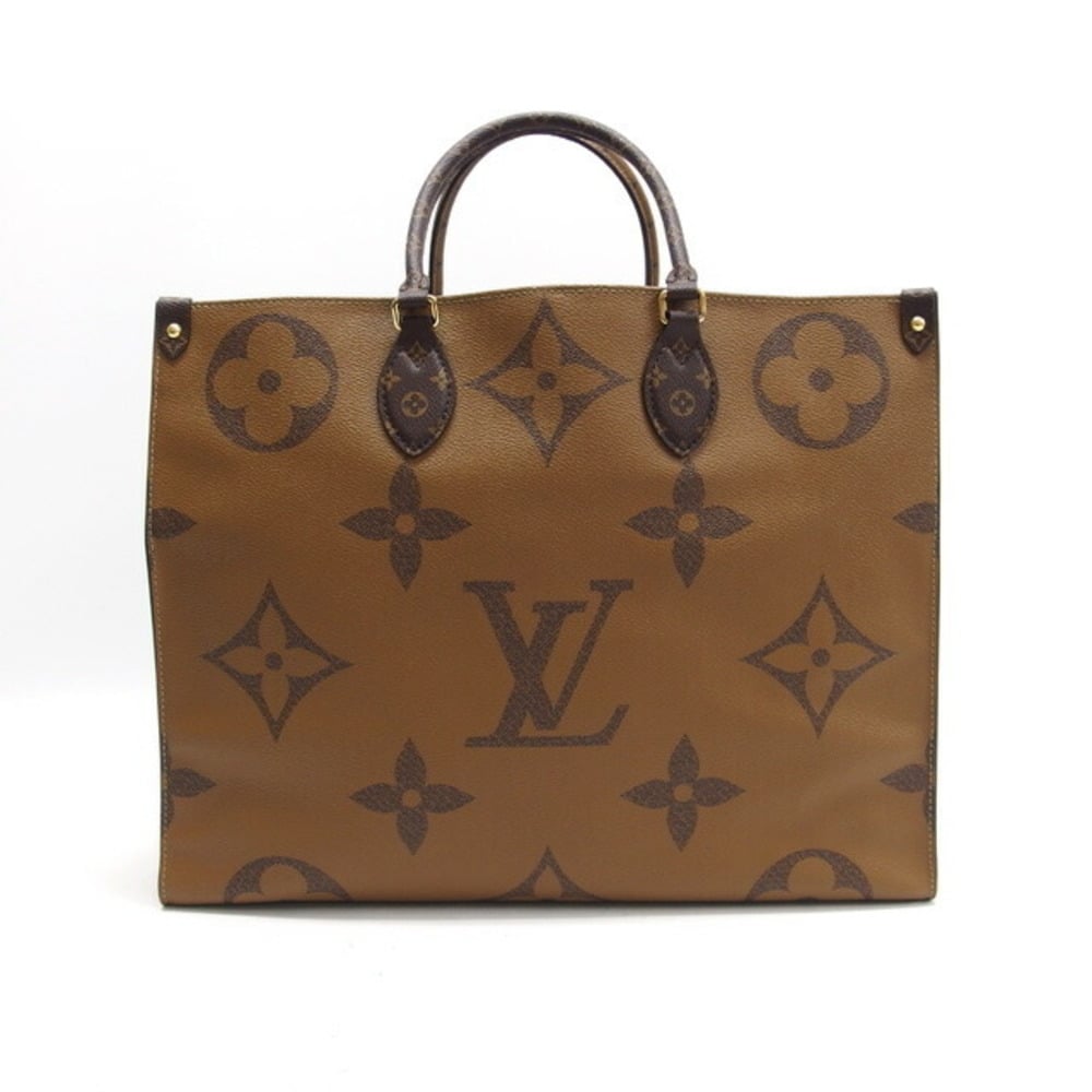 Louis Vuitton Monogram Reverse On The Go GM Tote Bag