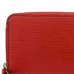 Louis Vuitton Long Wallet Portefeuille Clemence Red Coquelicot Epi M60913 Leather MI1115 LOUIS VUITTON LV