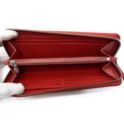 Louis Vuitton Long Wallet Portefeuille Clemence Red Coquelicot Epi M60913 Leather MI1115 LOUIS VUITTON LV