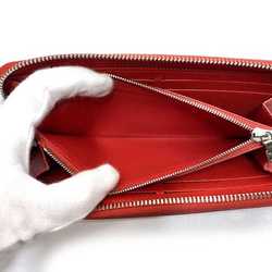 Louis Vuitton Long Wallet Portefeuille Clemence Red Coquelicot Epi M60913 Leather MI1115 LOUIS VUITTON LV
