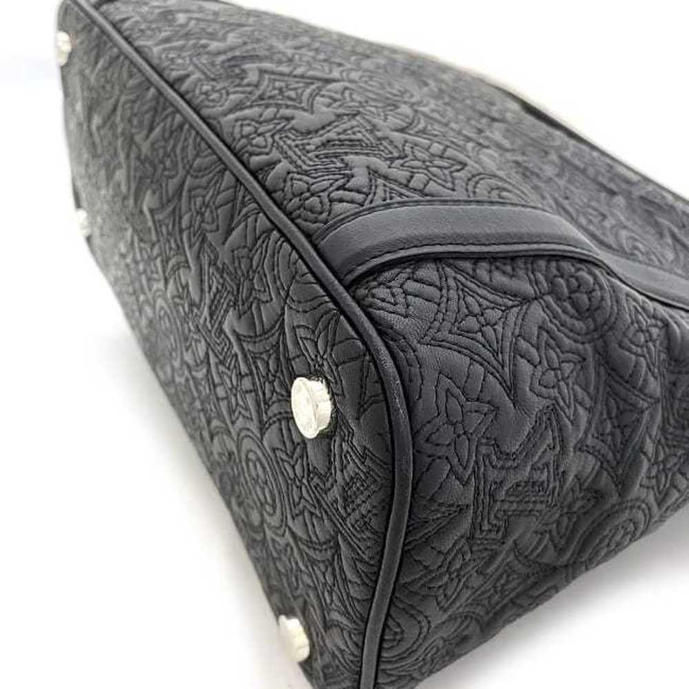 Louis Vuitton Bag Ixia PM Black Silver Noir Monogram Antia M97071 Quilted  Leather Metal FL1152 LOUIS VUITTON Tote Shoulder LV Embroidery Stitch