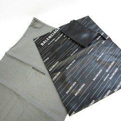 Balenciaga Shopper Tote Folding 541906 Women,Men Leather Handbag Black,White