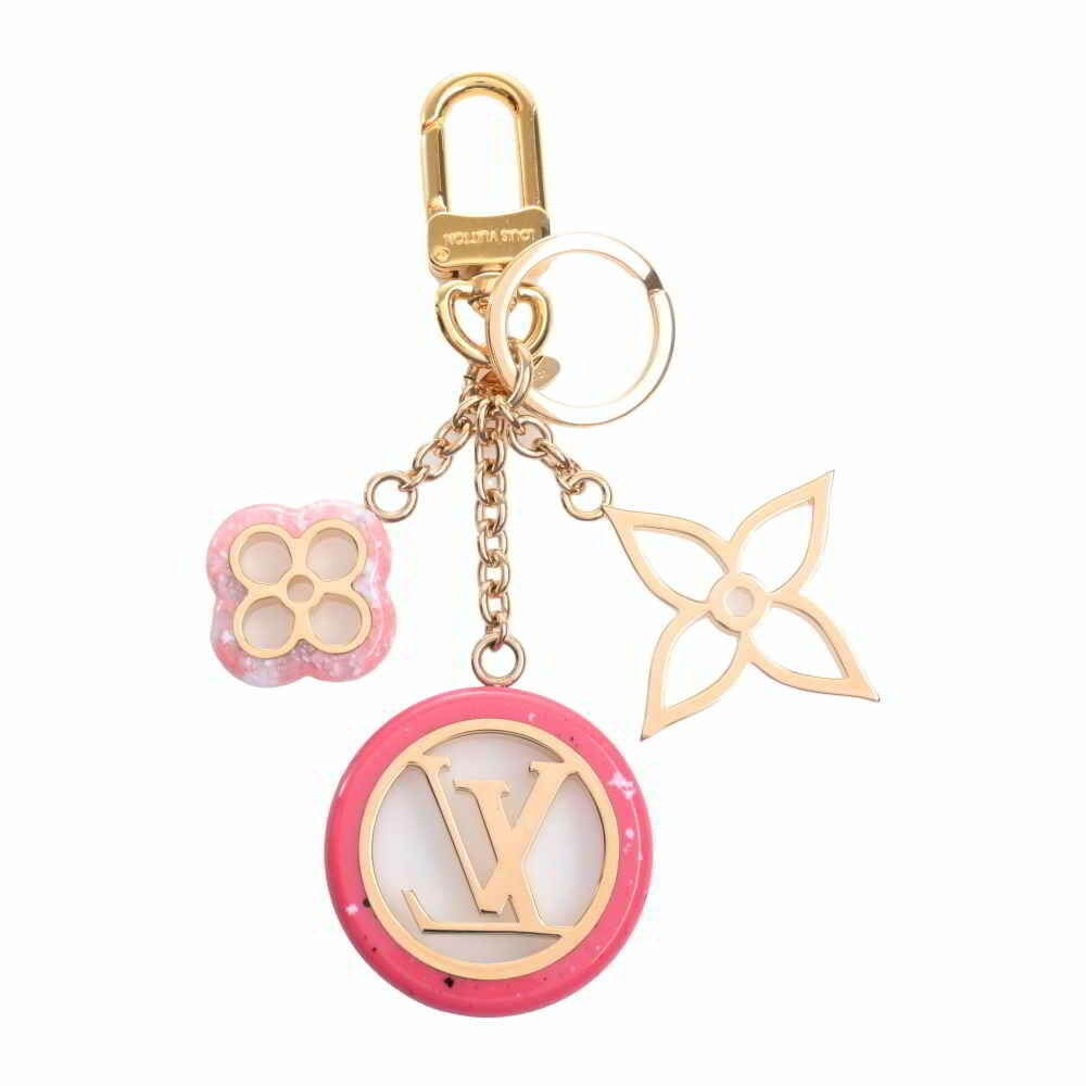 LOUIS VUITTON Louis Vuitton Portocre color line bag charm key ring