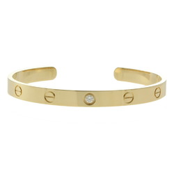 Cartier Love Open Bangle 18K K18 Yellow Gold Diamond Women's CARTIER