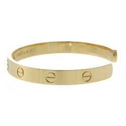 Cartier Love Open Bangle 18K K18 Yellow Gold Diamond Women's CARTIER