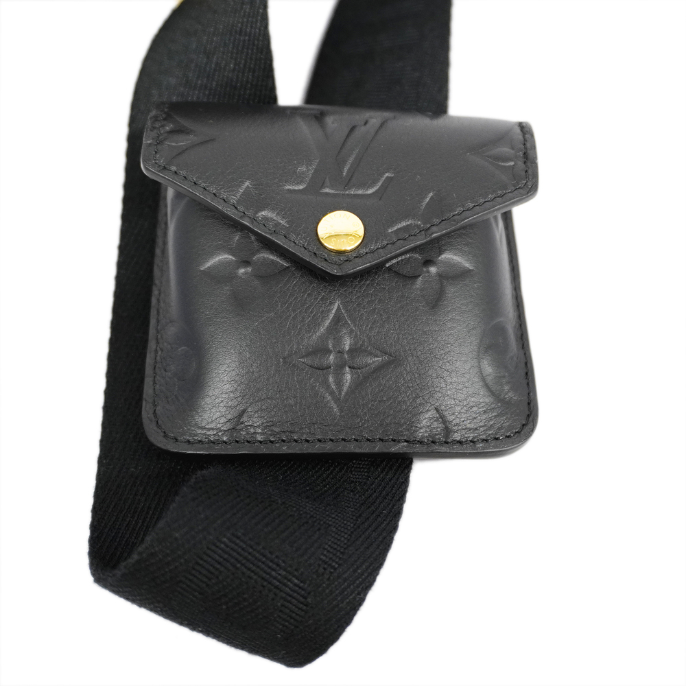Lv Louis Vuitton Utility Crossbody M80450 Black Women Shoulder Bag