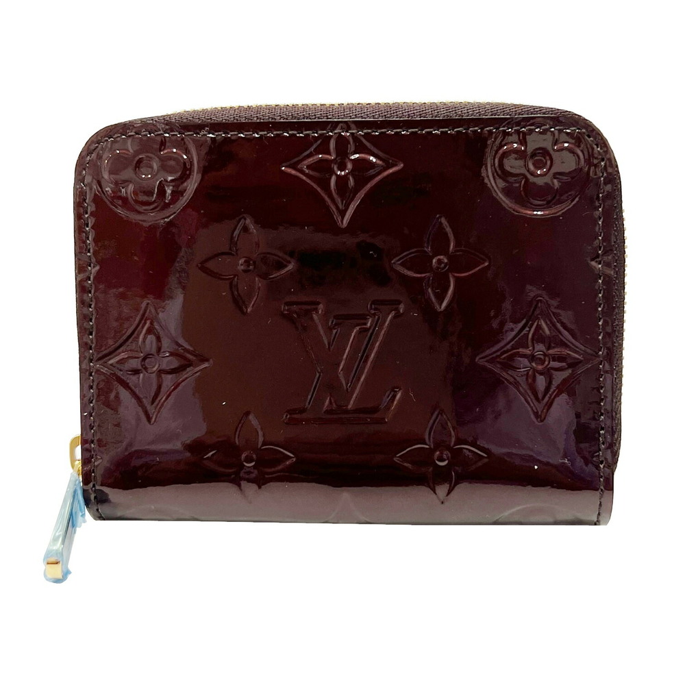 LOUIS VUITTON coin purse M93607 zip around purse Monogram Vernis