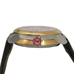 FENDI Fendi Eye Shine Enamel Belt SS 3 Colors Quartz Brown Watch Clock Fashionable Shell Black Spinel Topaz Women's