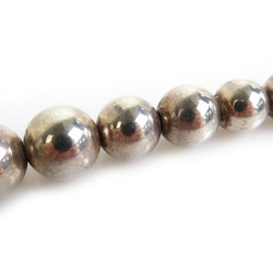 Tiffany TIFFANY&Co. Necklace Hardware Graduated Ball Silver 925 Unisex