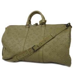 Louis Vuitton Khaki Keepall Bandouliere 50 M57963