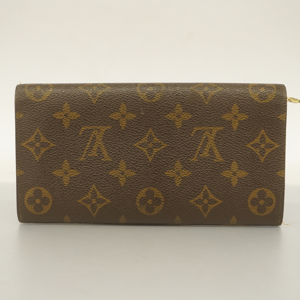 LOUIS VUITTON Monogram Pochette Porto Mone Credit Long Wallet M61725 |  eLADY Globazone