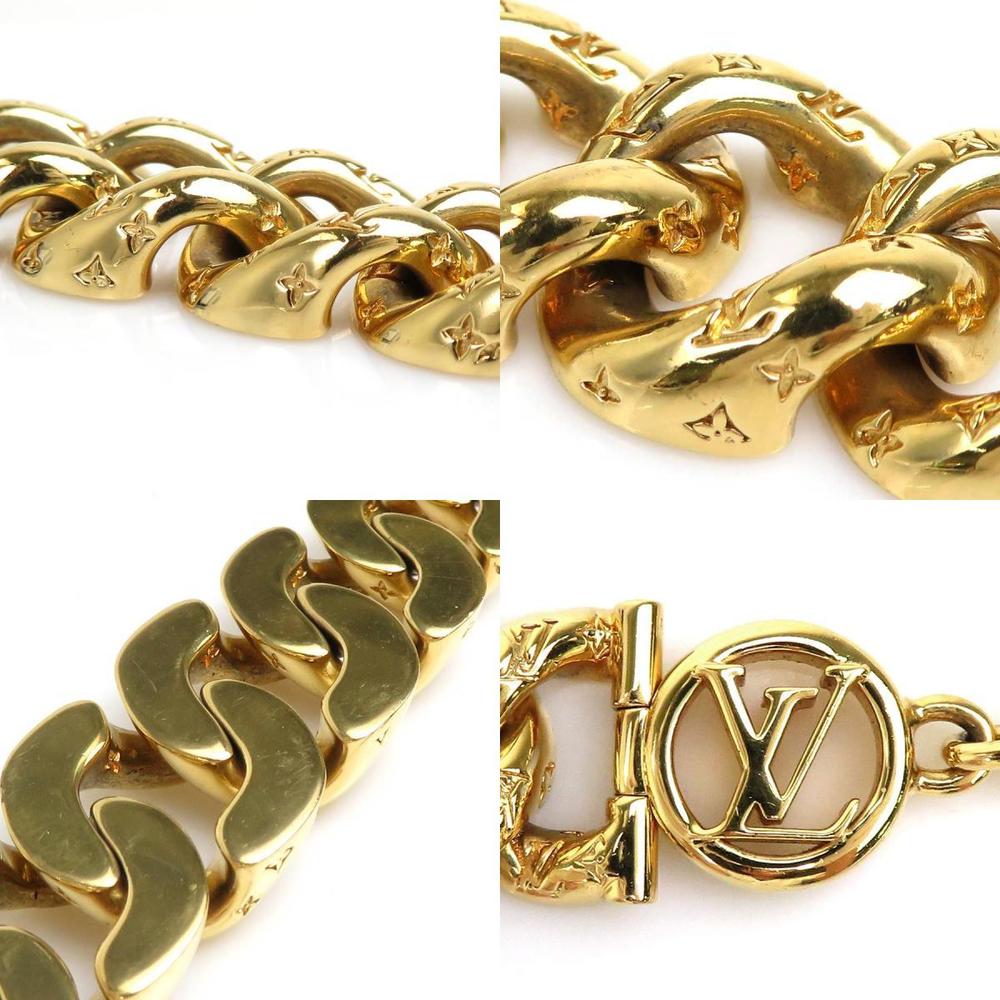 Louis Vuitton MP2969 Brasserie LV Mix Chain Bracelet Gold × Multi