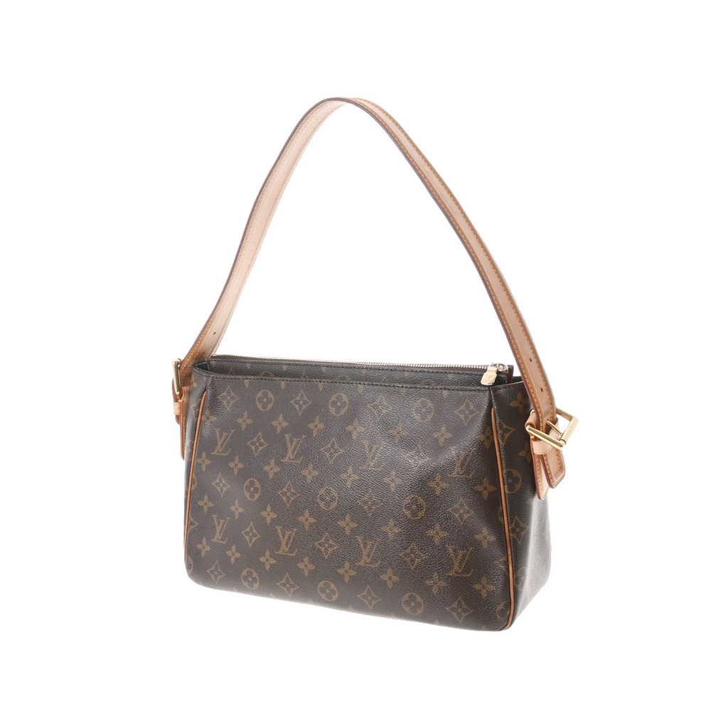 Louis Vuitton Viva Cite GM One Shoulder Bag Monogram Canvas Brown M51163  Ladies