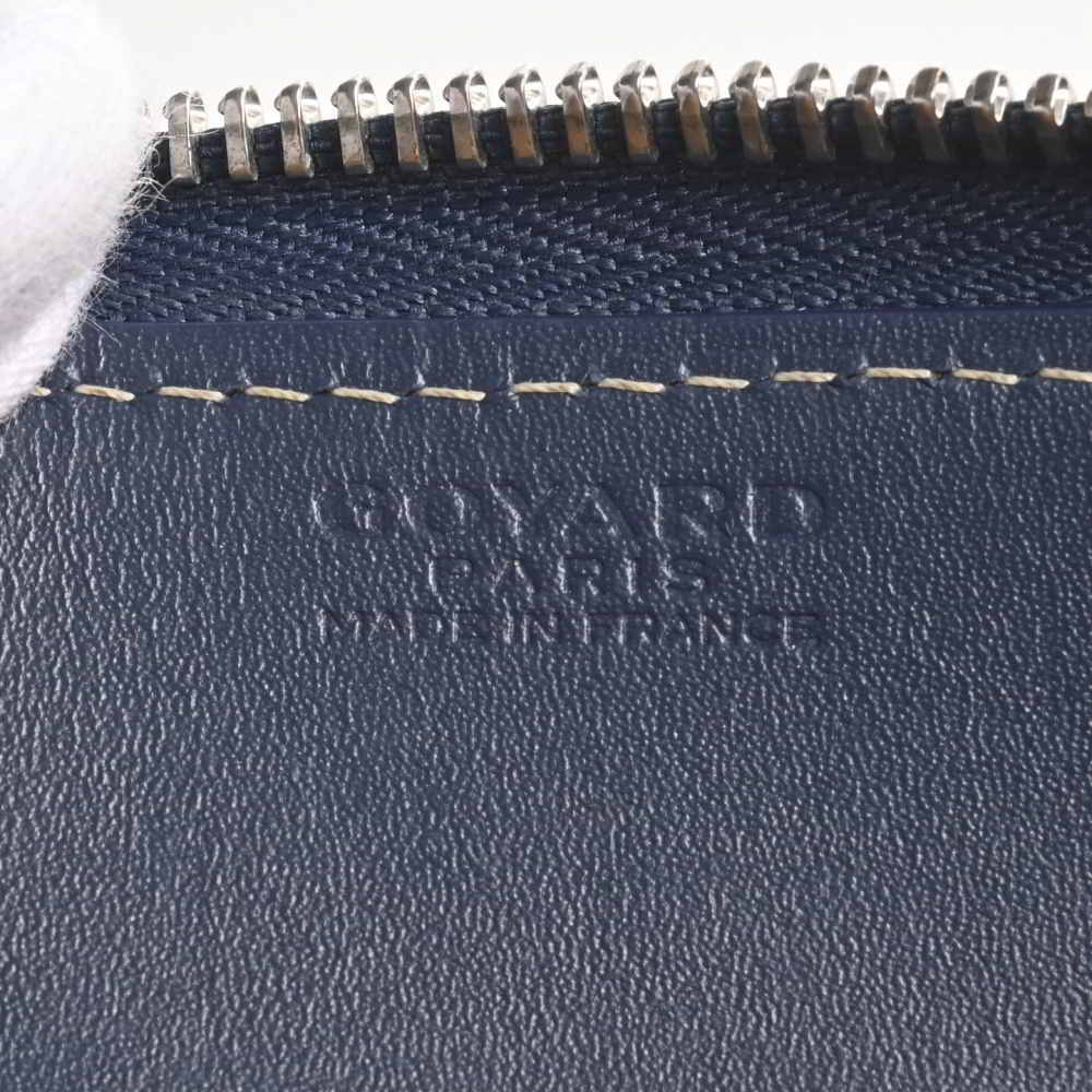 Goyard Matignon Unisex Leather Long Wallet (bi-fold) Yellow Auction