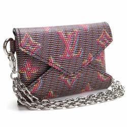 Louis Vuitton Carre All The Straps M76653 Scarf 100% Silk Rose Pink