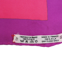 Hermes Carre 90 Scarf Muffler Hello Dory HELLO DOLLY Doll Pink x Purple Women's Silk HERMES