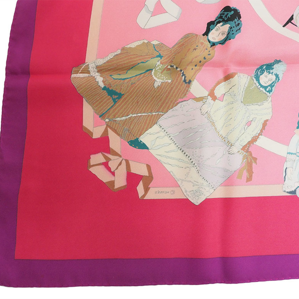 Hermes Silk Hello Dolly Scarf 90 Multicolor