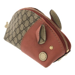 Gucci Gucci Zoo Small Pig Coin Purse in Natural