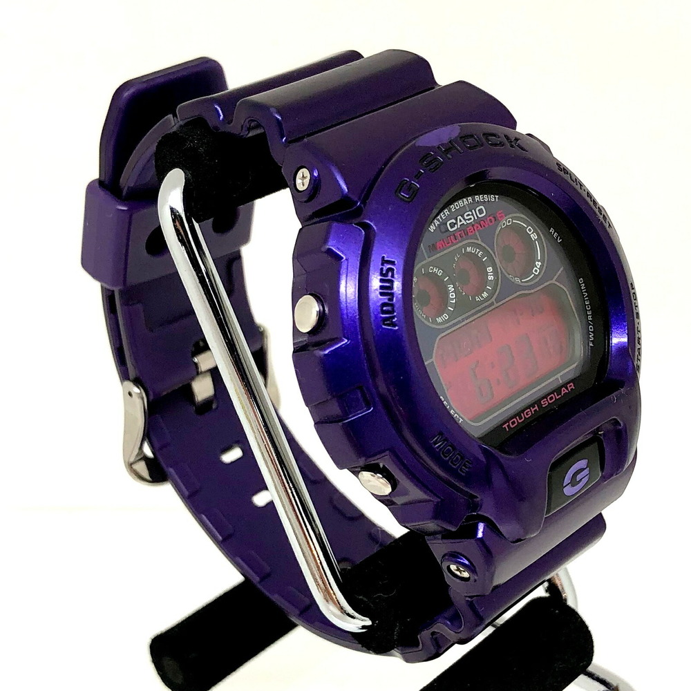 G-SHOCK G shock CASIO Casio watch GW-6900CC-6 Color Display digital quartz  purple men's third | eLADY Globazone