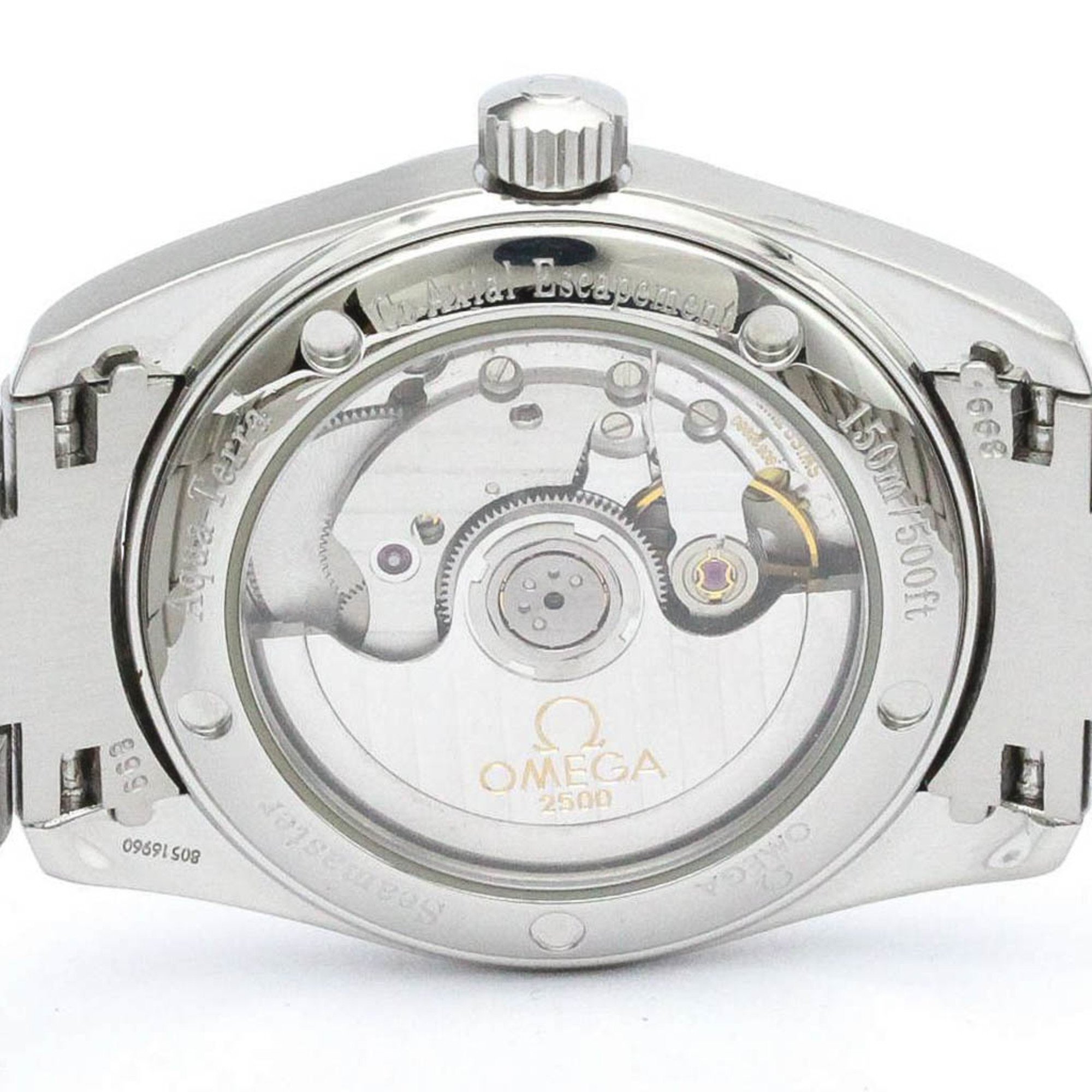 Polished OMEGA Seamaster Aqua Terra Co-axial Automatic Watch 2504.30 BF561855