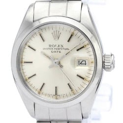 Vintage ROLEX Oyster Perpetual Date 6916 Steel Automatic Ladies Watch BF560253