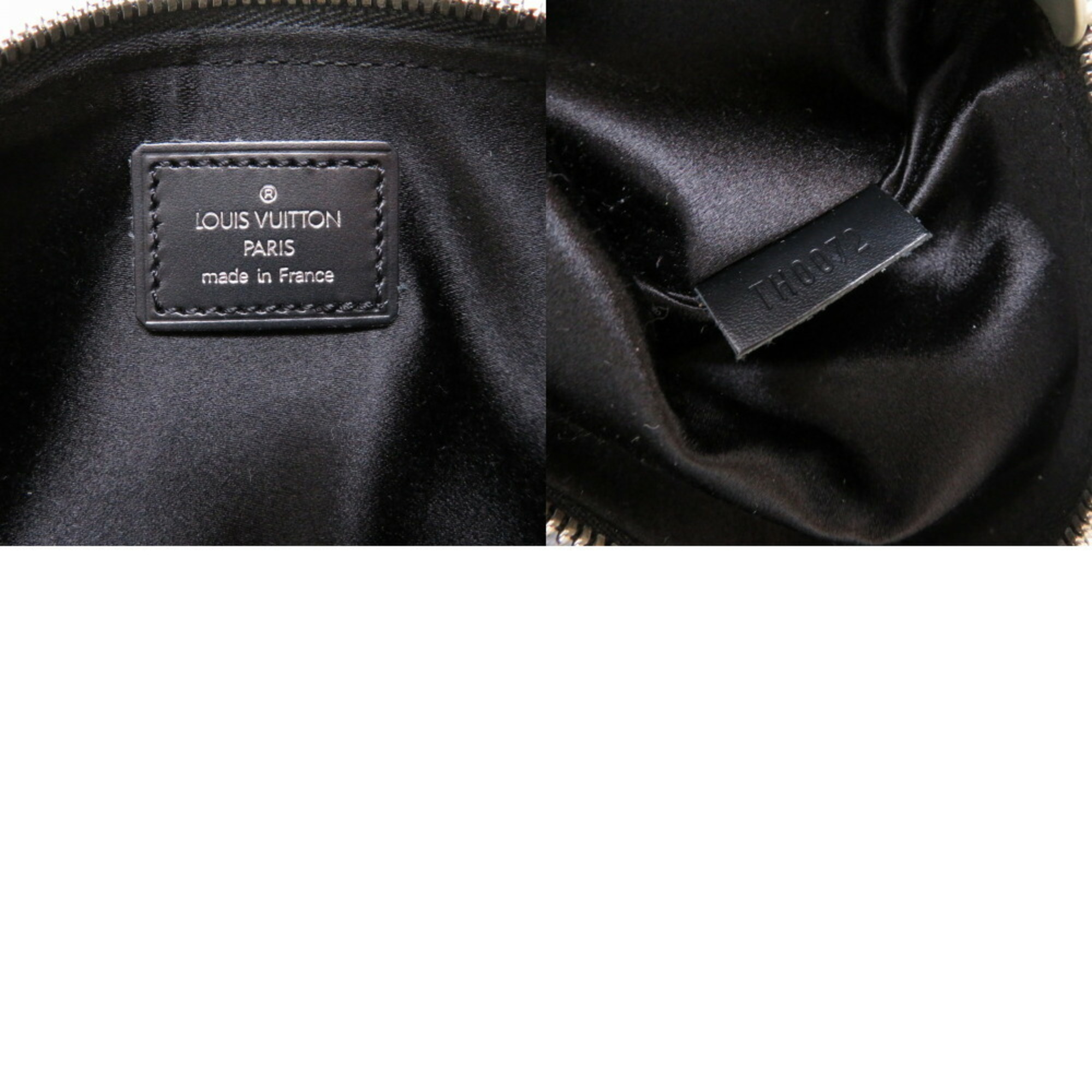 Louis Vuitton Monogram Satin Little Papillon Noir M92352 Handbag