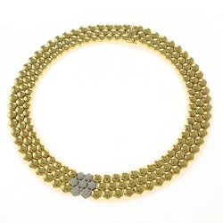 Piaget necklace 18K K18 yellow gold diamond ladies PIAGET