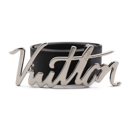 Louis Vuitton LOUIS VUITTON Belt Sun Tulle Phoenix Leather/Metal