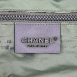 CHANEL Chanel Sport Line Boston Bag Nylon Canvas Black Khaki Green Shoulder Travel Cocomark 10 Series Round Cylindrical