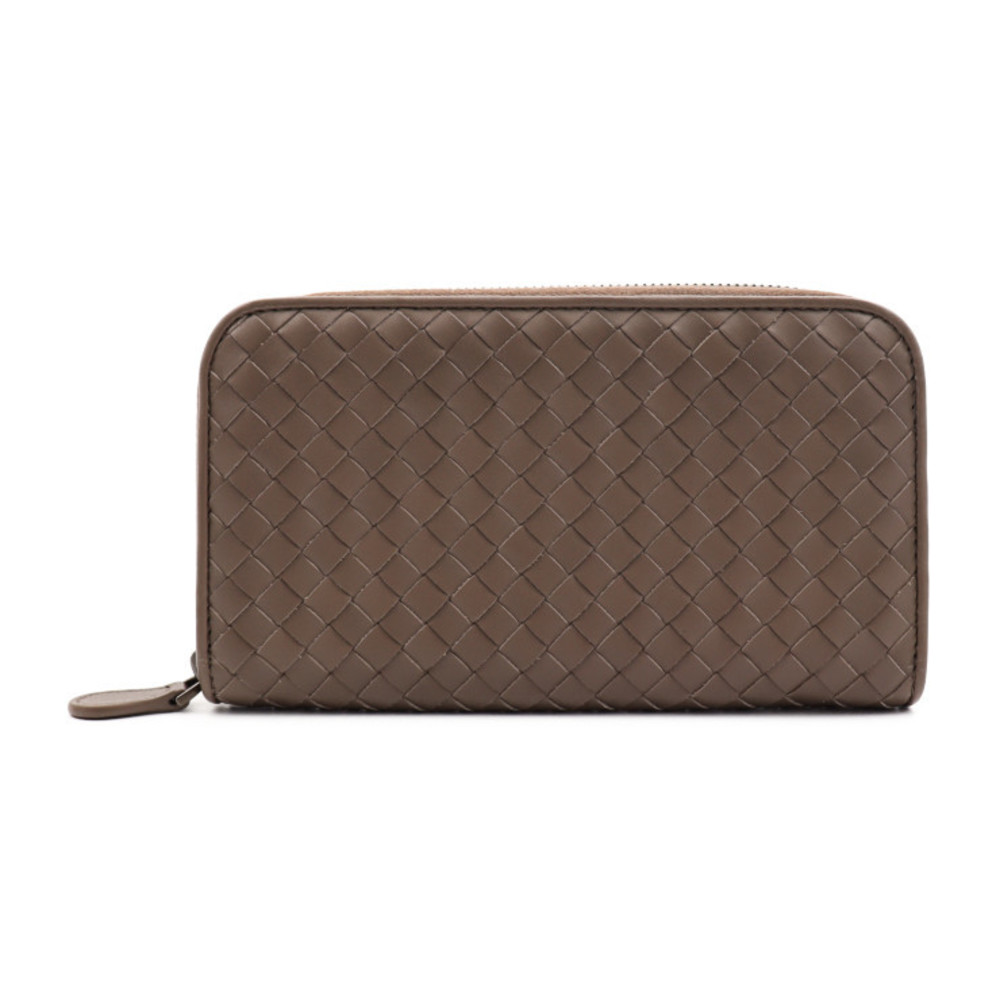 Bottega Veneta Intrecciato Zip Around Wallet