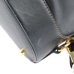 LOEWE Loewe Anton shoulder bag leather black gold metal fittings crossbody backpack anagram