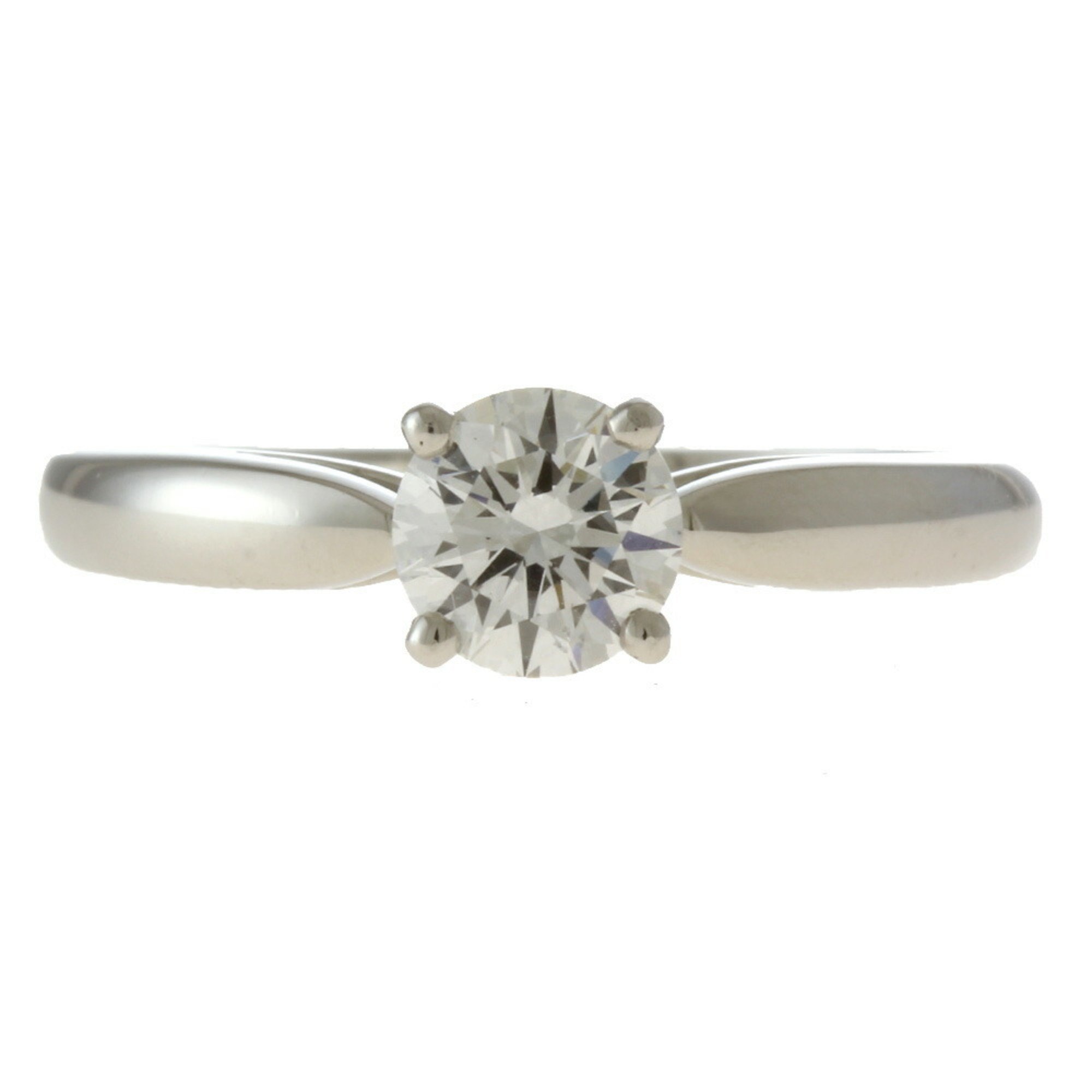Van Cleef & Arpels Bonheur Ring No. 8.5 Pt950 Platinum Diamond Women's