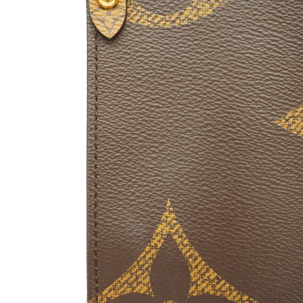 3za1102] Auth Louis Vuitton 2WAY Bag Monogram Giant On The Go MM M45321