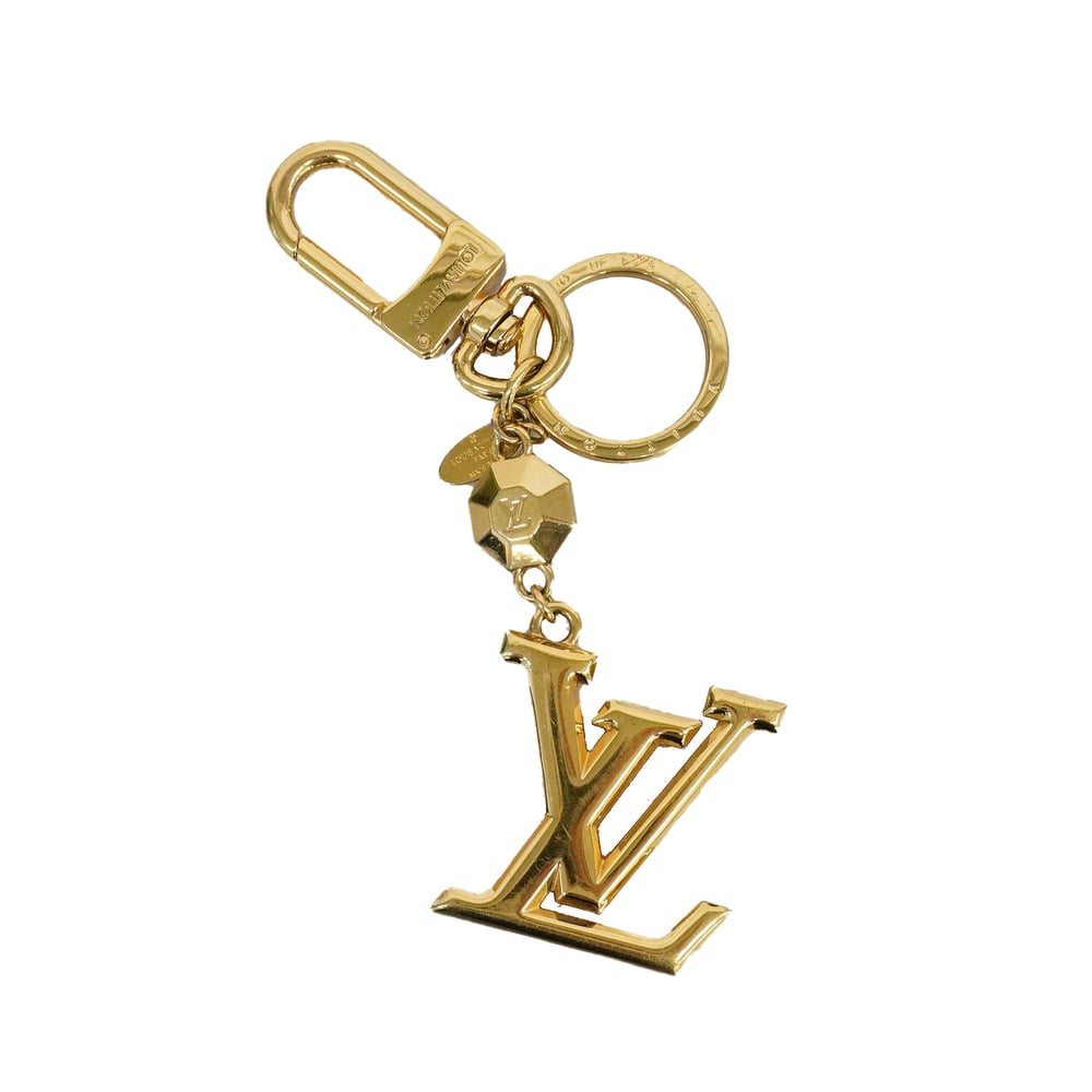 LOUIS VUITTON Louis Vuitton key holder LV facet ring charm M65216