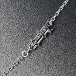 Cartier C Heart Necklace K18WG 17P Diamond White Gold CARTIER Women's