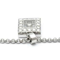 Chopard Happy Diamond 79/2896 White Gold (18K) Diamond Men,Women Fashion Pendant Necklace (Silver)