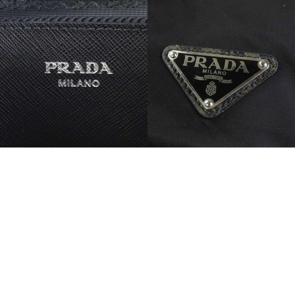 Prada Black/Green Nylon Fluo Backpack Prada